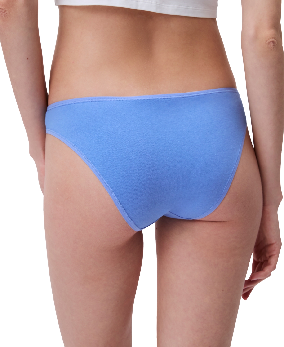 Calvin Klein Women's Low-rise Bikini Underwear Qd5126 In Glacier
