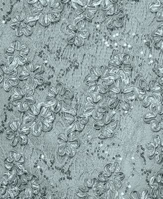 Off-The-Shoulder Lace Gown