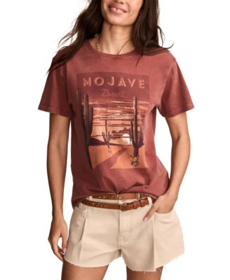 Lucky Brand - Women's Mojave Desert Cotton Boyfriend T-Shirt