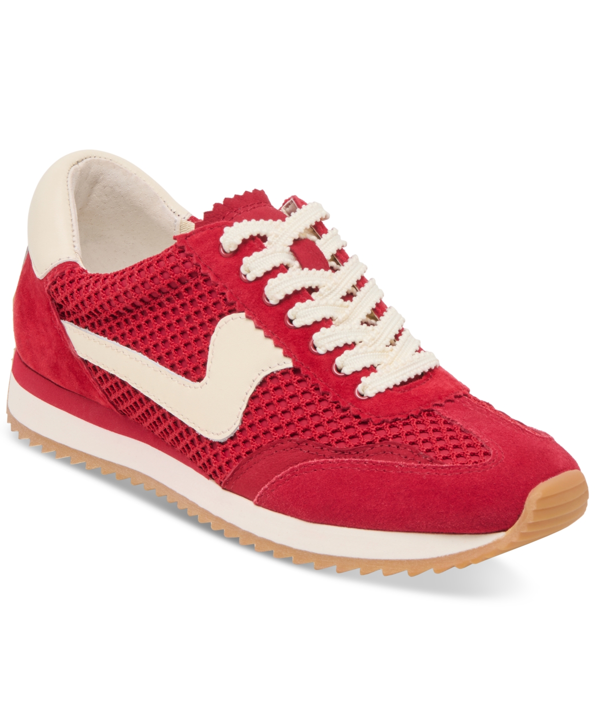 Dolce Vita B.ntcd Mesh Sneaker In Crimson Woven Mesh