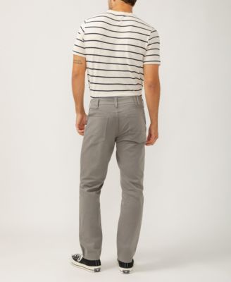 Men's Eddie Classic Athletic Fit Tapered Leg Essential Twill Pants
