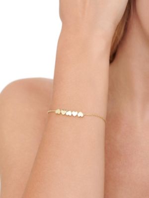 Sweet Heart Ring in 14K Gold, Size 8, approx. 2.5 grams.