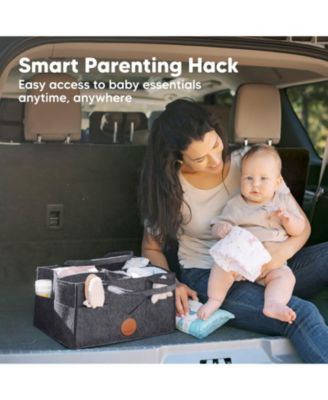 Original Baby Diaper Caddy Organizer, Large Storage Caddy Organizer for Nursery, Changing Table