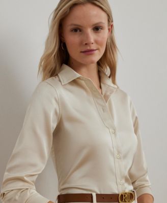 Women's Satin Charmeuse Shirt