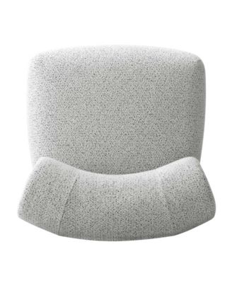 Bartow Modern Woven Fabric Upholstered Accent Chair