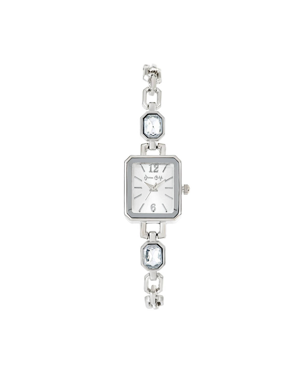 Women's Shiny Silver Metal Alloy Analog Watch, 16mm - Shiny Silver