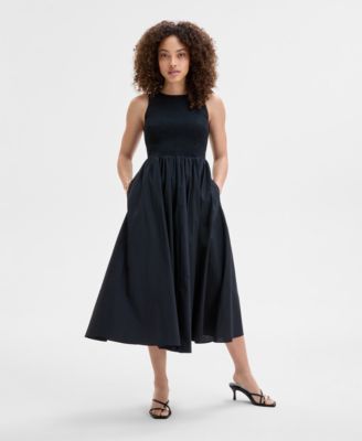 I.N.C. International Concepts - Petite Cotton Sleeveless Maxi Dress, Exclusively at Macy's