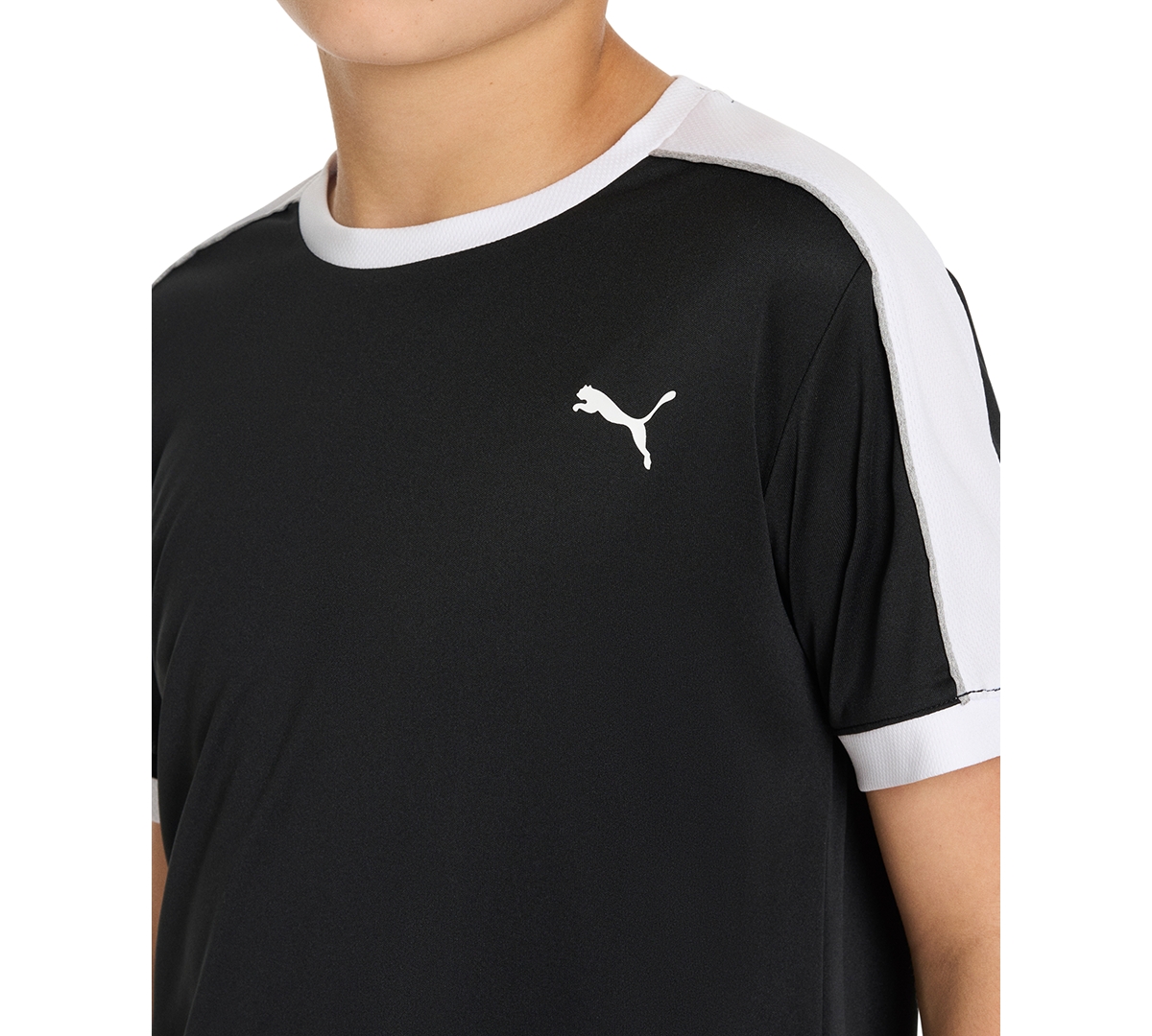 Shop Puma Big Boys 3-pc. Performance T-shirt, Shorts & Socks Set In  Black