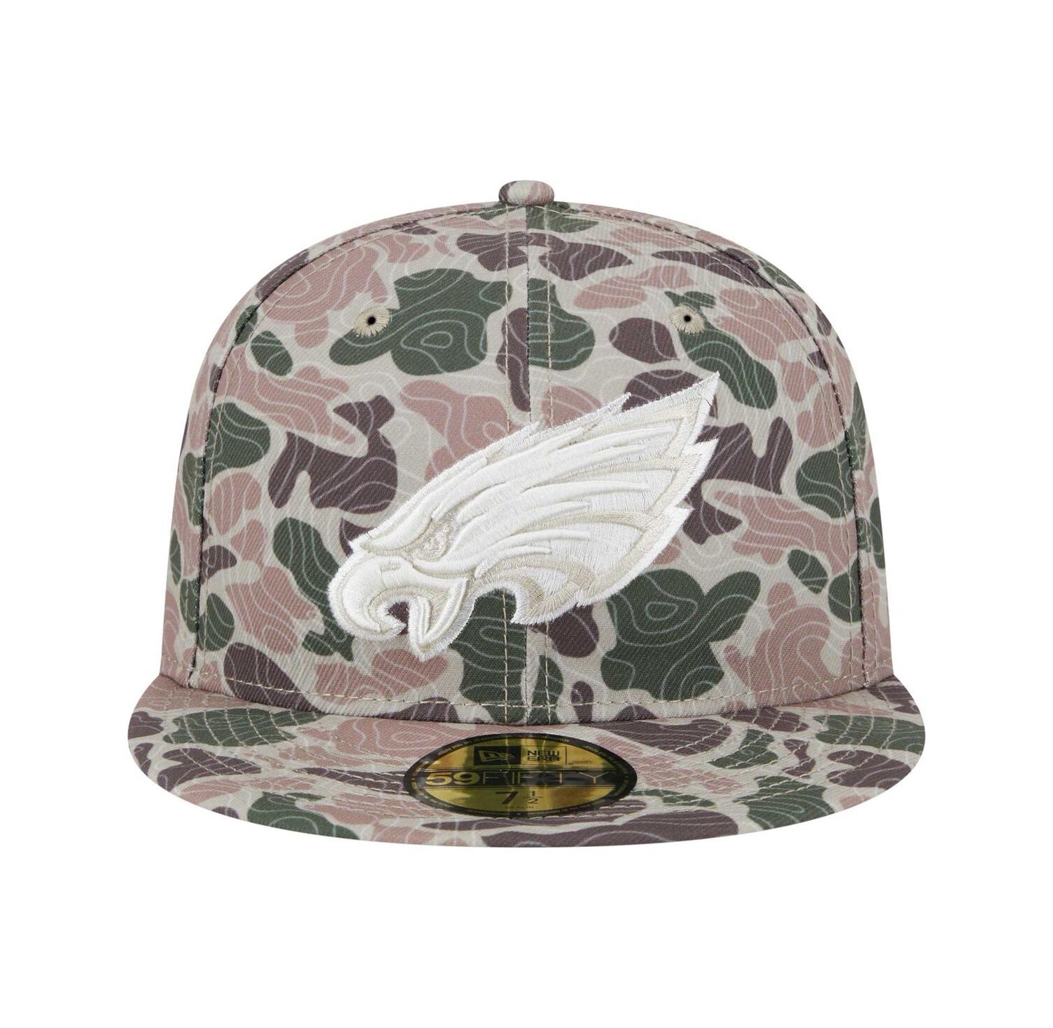 Men's Philadelphia Eagles Geo Camo 59FIFTY Fitted Hat