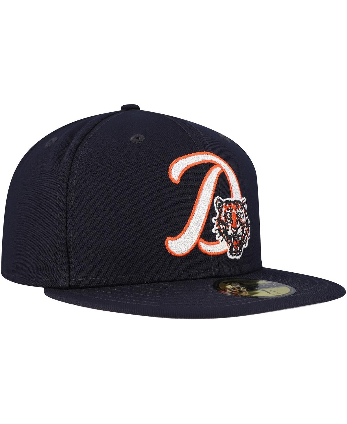 Shop New Era Men's Navy Detroit Tigers Duo Logo 2.0 59fifty Fitted Hat