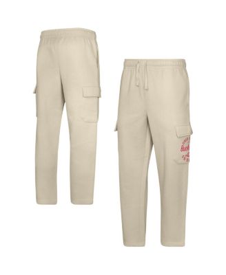 Outerstuff - Big Boys and Girls Cream Ohio State Buckeyes All Around The World Fleece Sweatpants