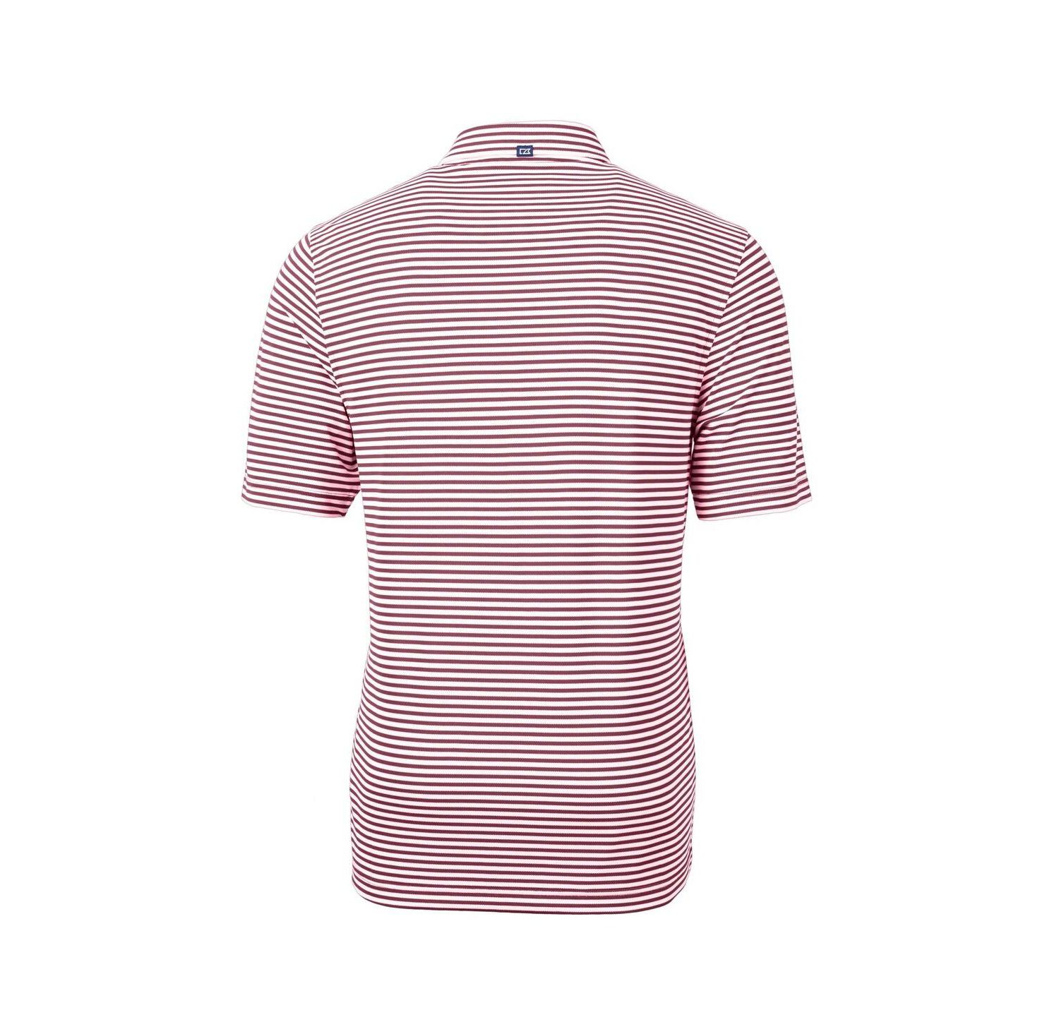 Men's Garnet South Carolina Gamecocks Vault DryTec Virtue Eco Pique Stripe Polo