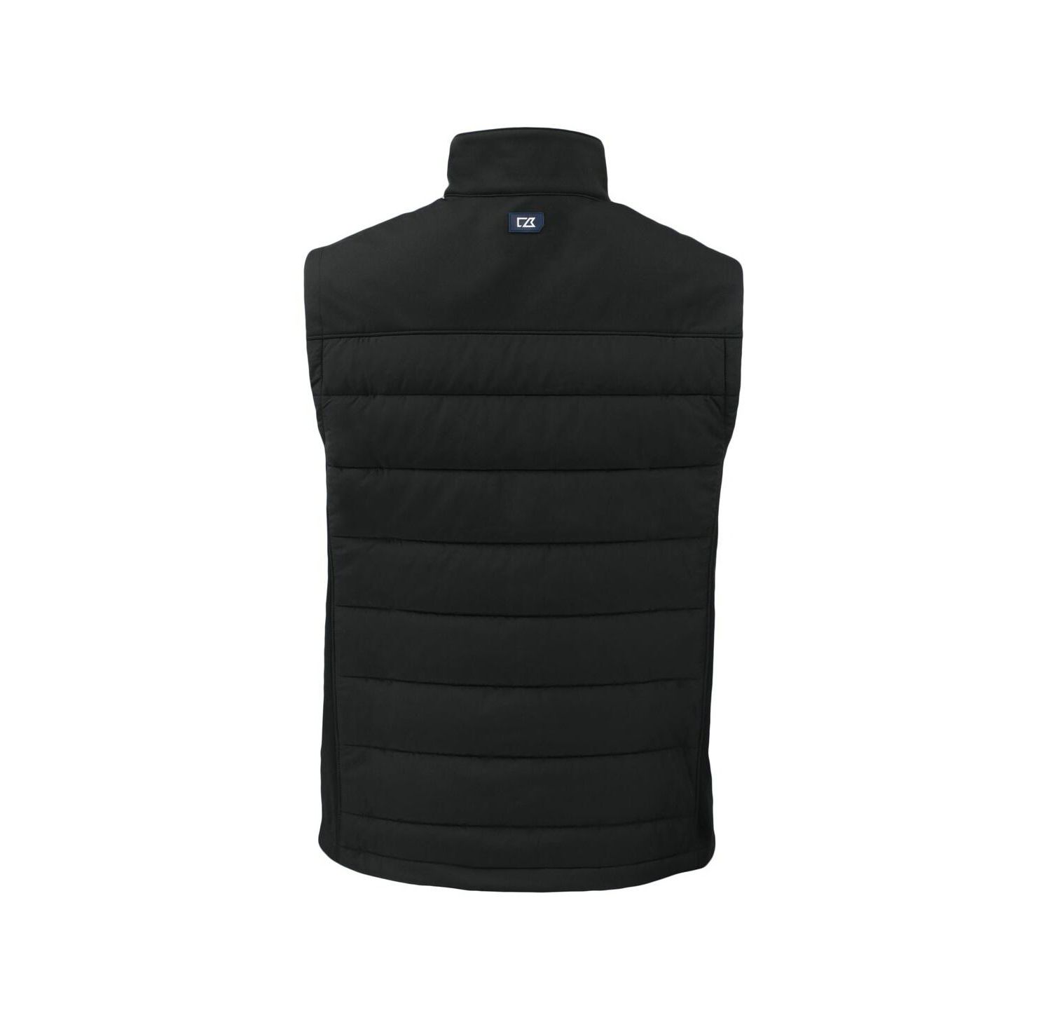 Men's Black Philadelphia Eagles Throwback Evoke Hybrid Eco Softshell Full-Zip Vest