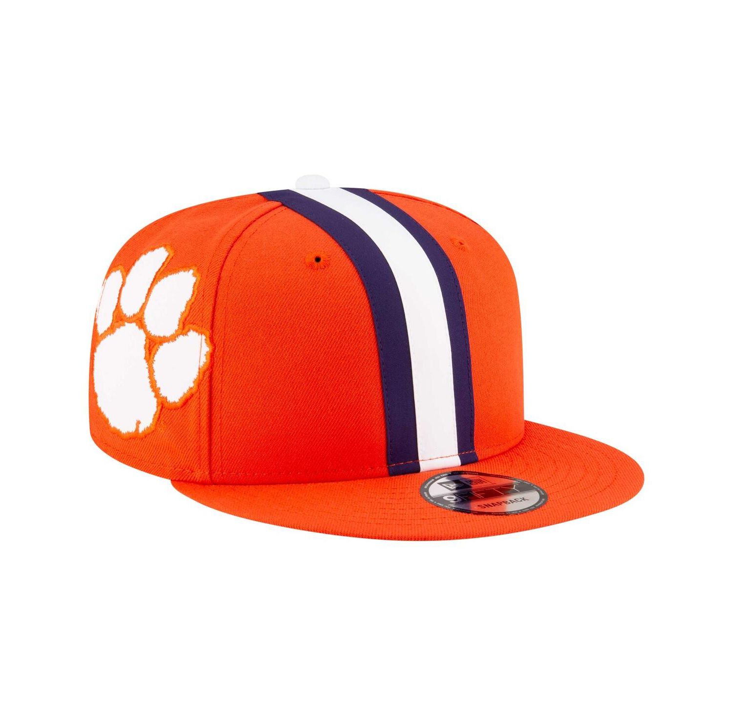 Men's Orange Clemson Tigers Helmet 9FIFTY Snapback Hat