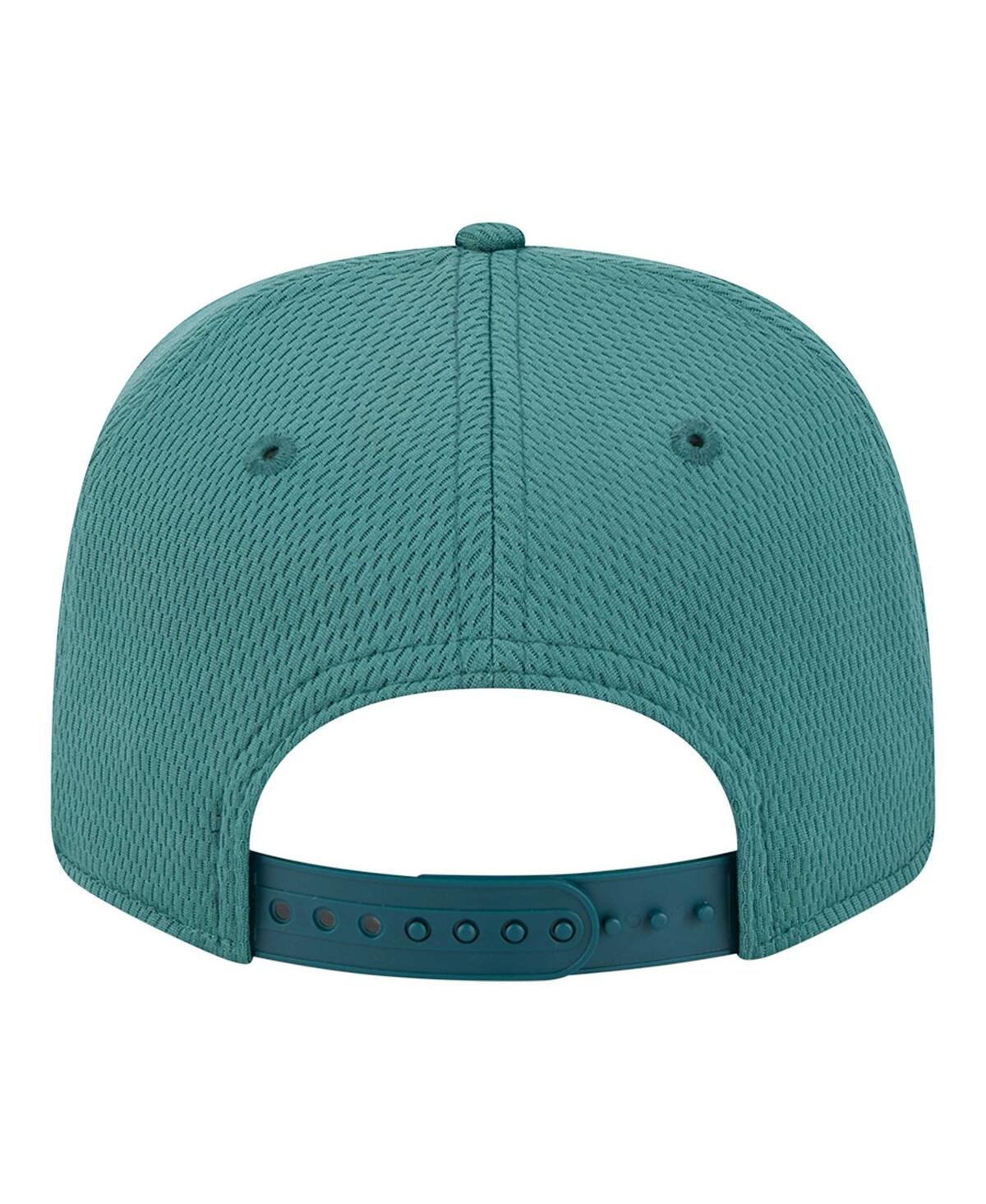 NEW ERA MEN'S MIDNIGHT GREEN PHILADELPHIA EAGLES ADVENTURE PATCHED 9SEVENTY STRETCH-SNAP ADJUSTABLE HAT 