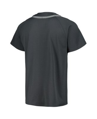 Men's Charcoal AND1 Baseball Jersey