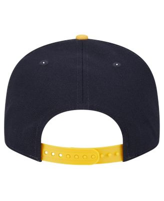 Men's Navy/Gold West Virginia Mountaineers Two-Tone 9FIFTY Snapback Hat