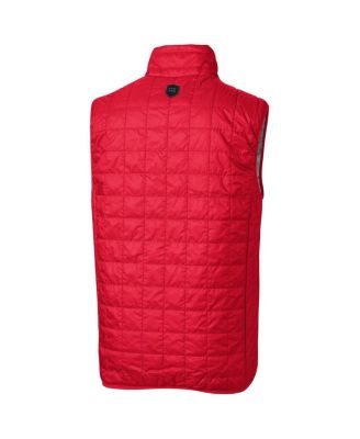Men's Scarlet Ohio State Buckeyes Primary Team Logo Rainier PrimaLoft Insulated Full-Zip Puffer Vest