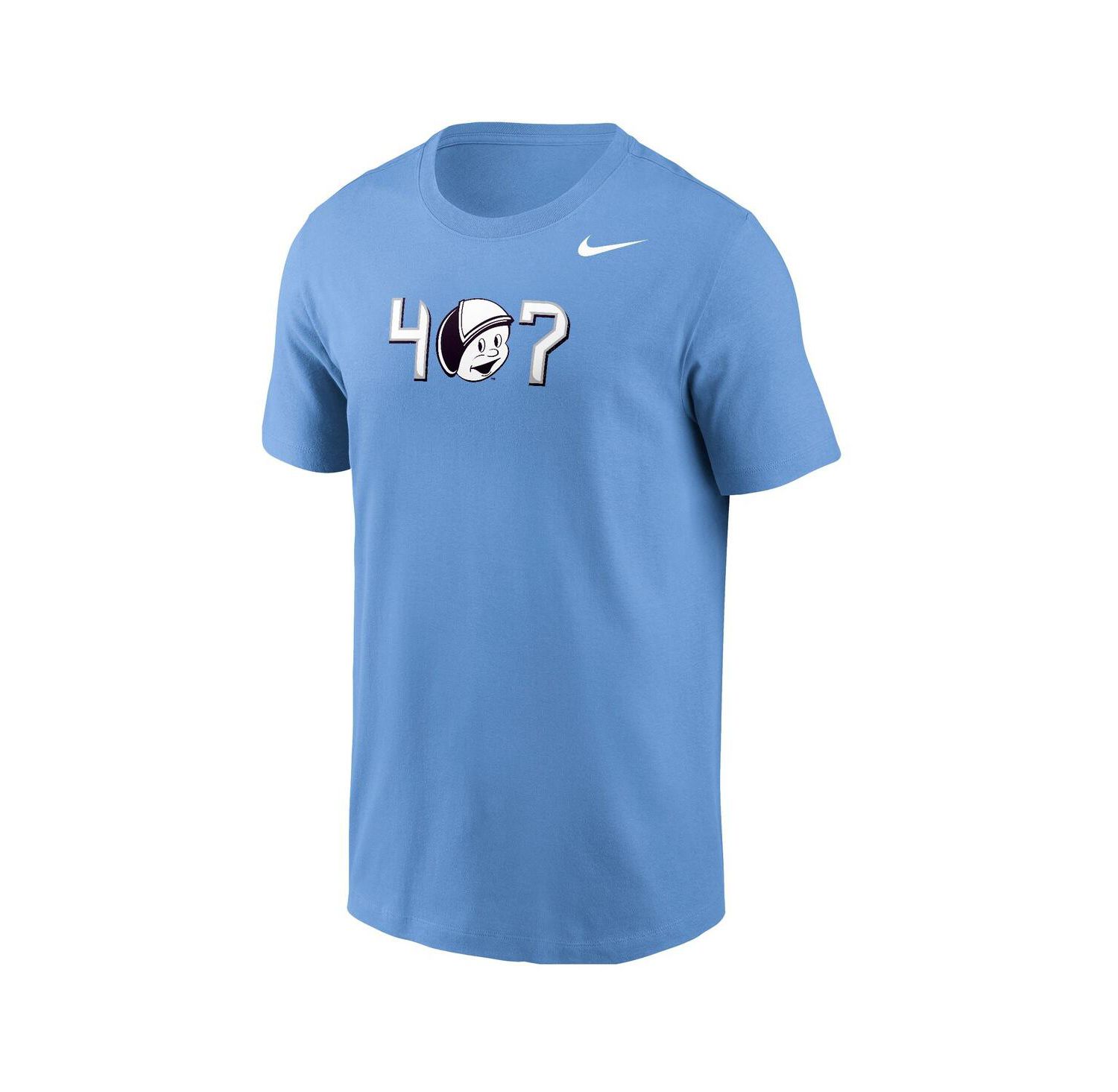 Men's Powder Blue UCF Knights 2024 Space Game 407 T-Shirt