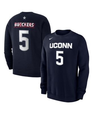 Nike - Men's and Women's  Paige Bueckers Navy UConn Huskies Player Name & Number Buckets Club Fleece Sweatshirt