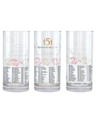 Kentucky Derby 151 12 oz. Mint Julep Glasses Two Pack