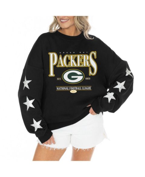 Женский пуловер Gameday Couture Green Bay Packers Settle the Score со стразами, Black