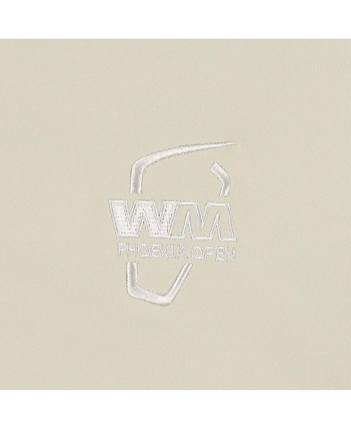 BARSTOOL GOLF MEN'S GREEN WM PHOENIX OPEN QUARTER-ZIP TOP 