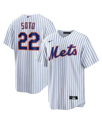 Nike - Big Boys and Girls Juan Soto White New York Mets Home Game Player Jersey