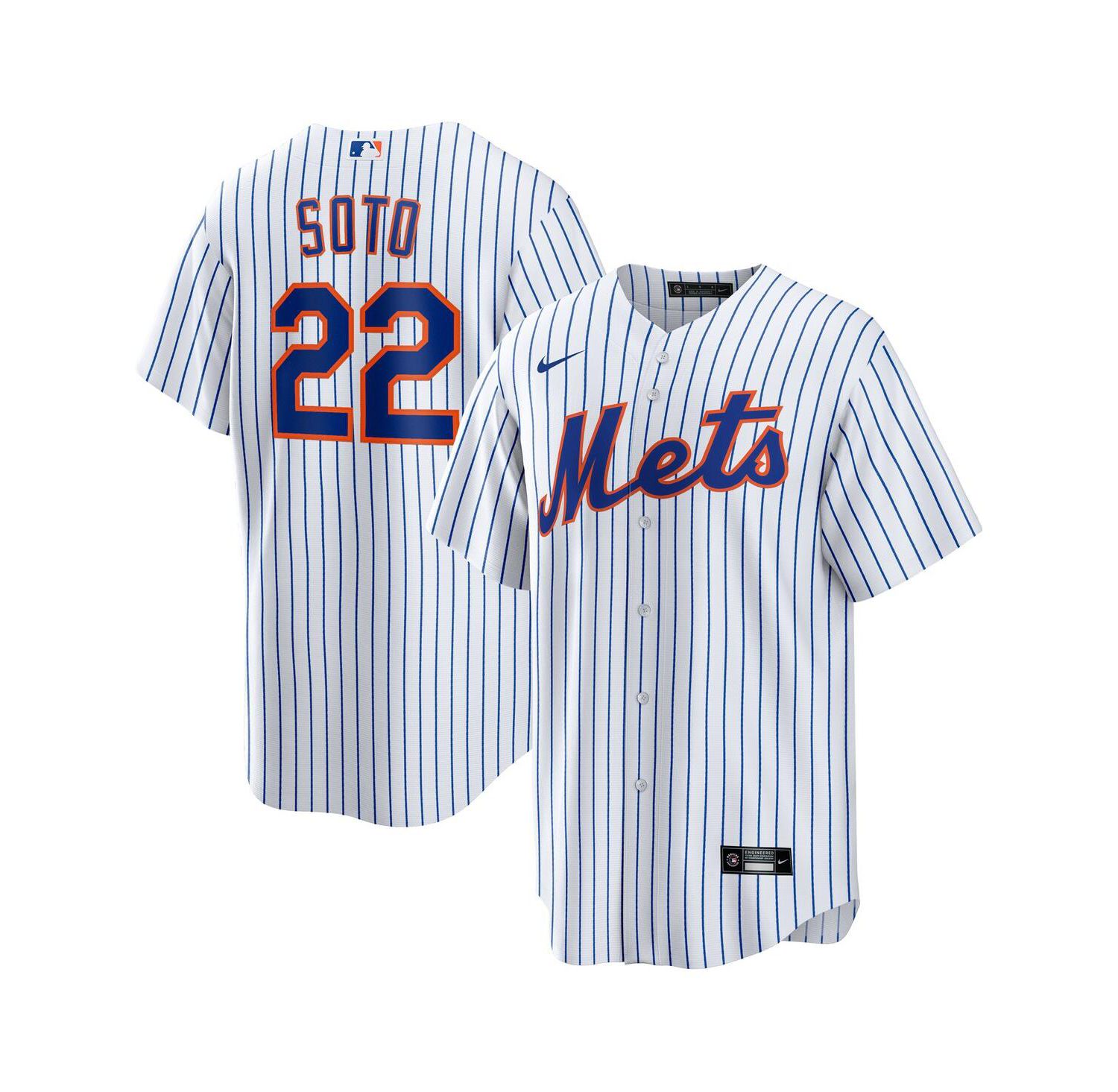 Big Boys and Girls Juan Soto White New York Mets Home Game Player Jersey