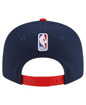 Men's Navy/Red Washington Wizards Jersey Hook Statement Edition 9FIFTY Snapback Hat