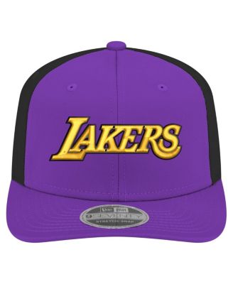 Men's Purple Los Angeles Lakers Statement Edition Jersey Hook 9SEVENTY Stretch-Snap Hat