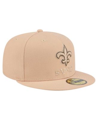 Men's Tan New Orleans Saints Candied Pecan 59FIFTY Fitted Hat