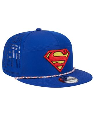 Men's Blue Superman 9FIFTY Adjustable Hat