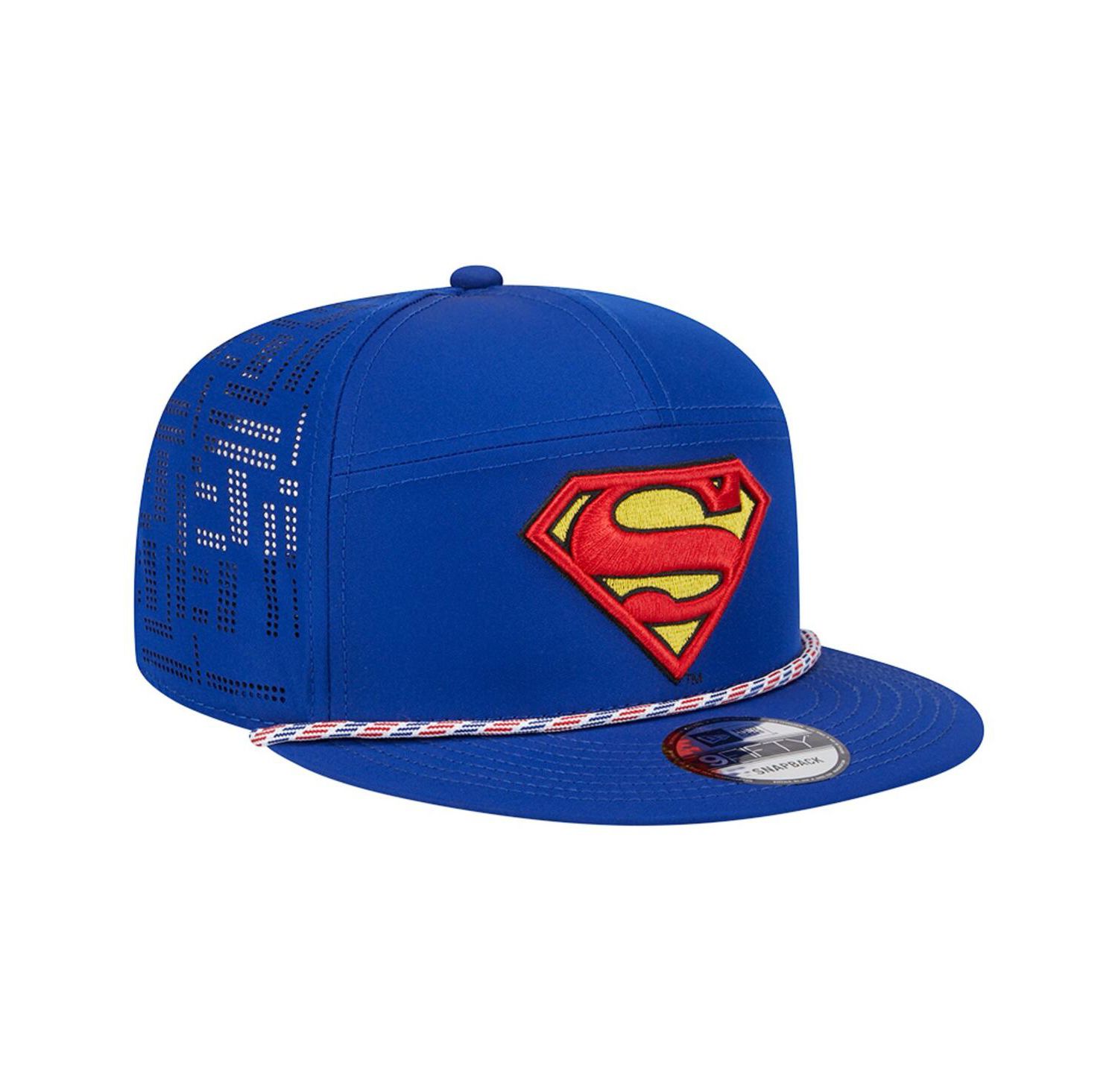 Men's Blue Superman 9FIFTY Adjustable Hat