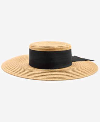 I.N.C. International Concepts - Women's Downbrim Oversized Floppy Hat with Ribbon Ties