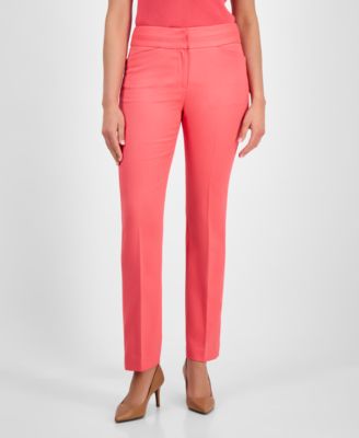 Tahari ASL - Women's Mid-Rise Flare-Leg Pants