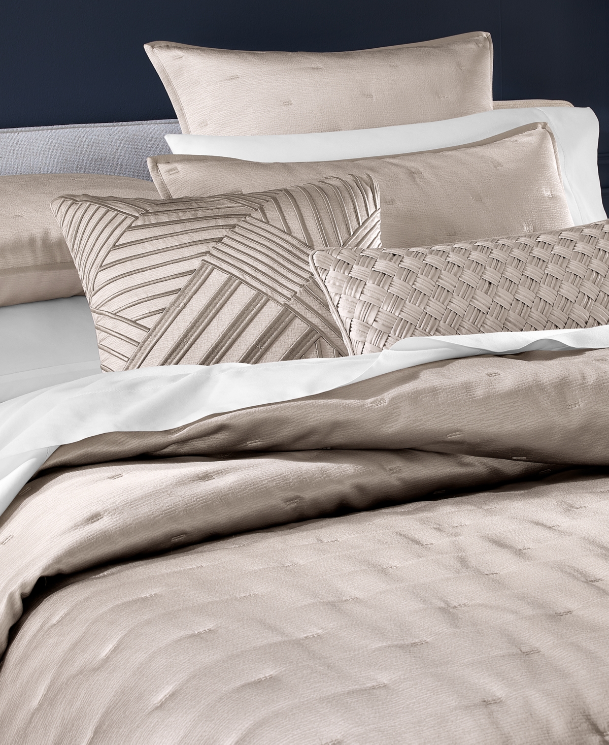 Hotel Collection Glint Decorative Pillow, 20" X 20", Exclusively At Macy's In Blush