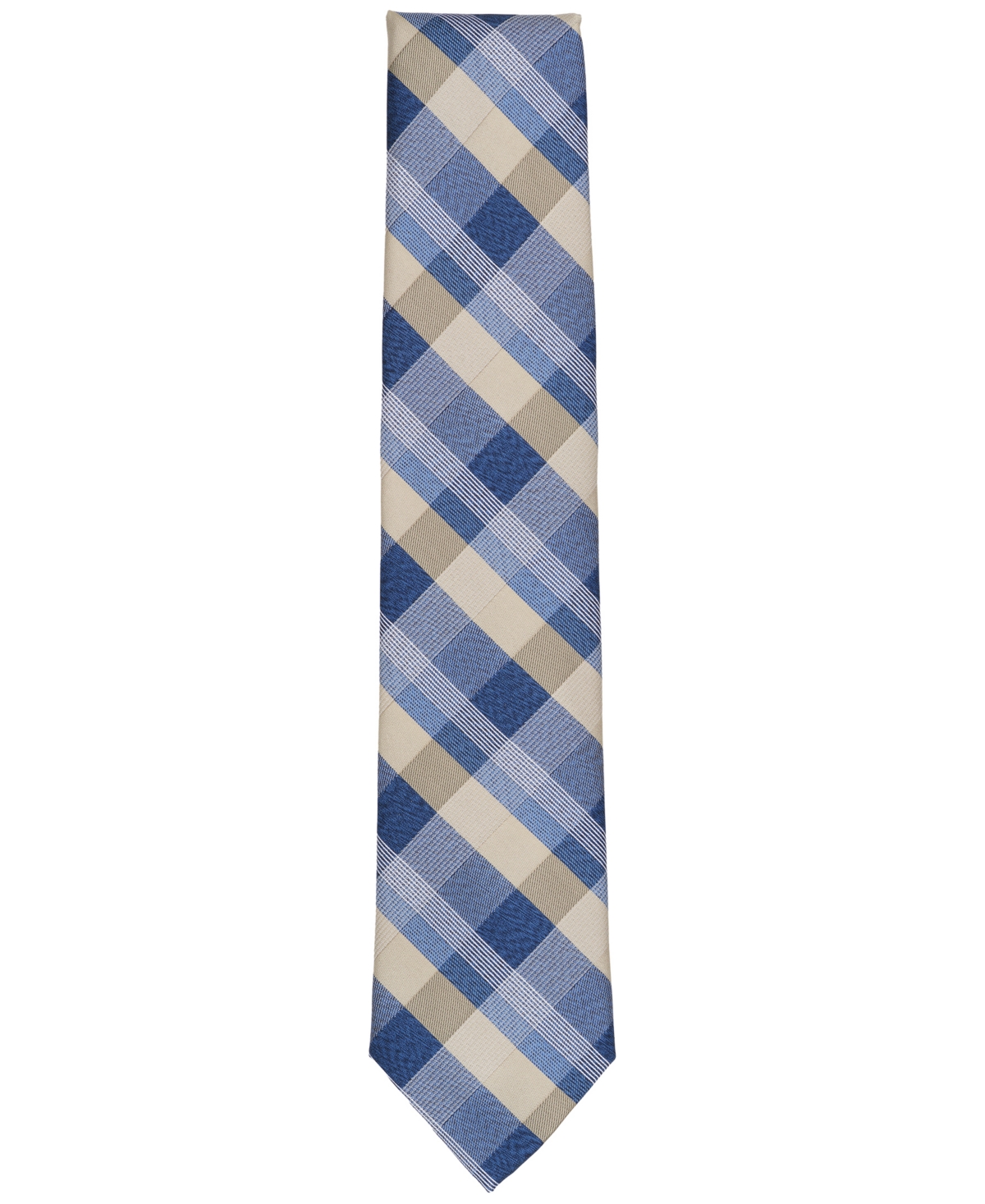 Shop Michael Kors Men's Sikora Plaid Tie In Navy