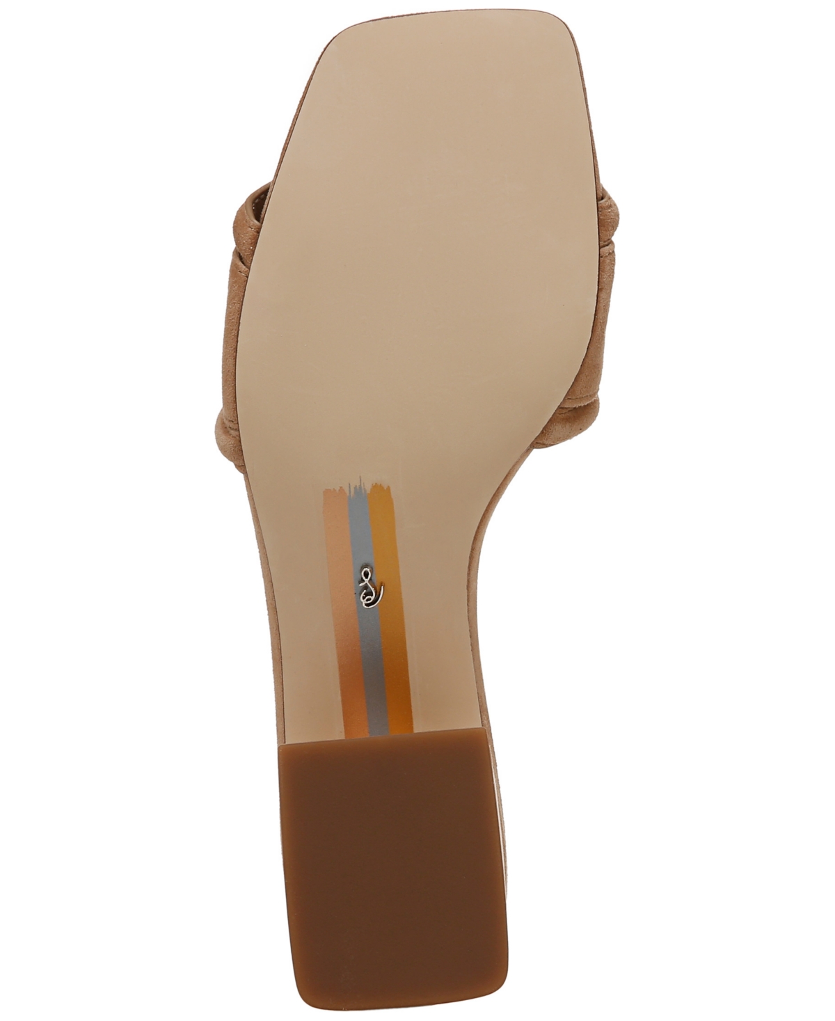 Sam Edelman Waylon Slide Sandal In Cyprus Tan Suede Leather