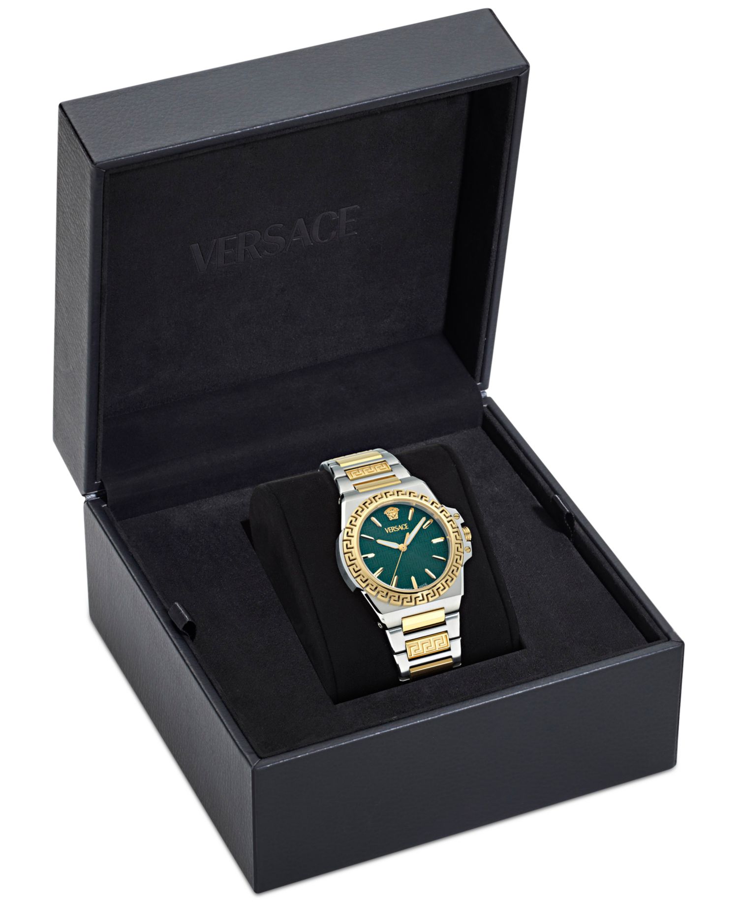 Women's Swiss Greca Reaction Two-Tone Stainless Steel Bracelet Watch 38mm