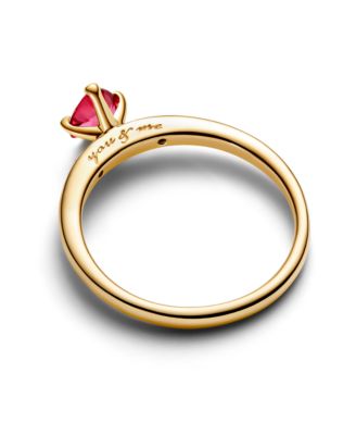 14K Gold Plated Explosion of Love Ring