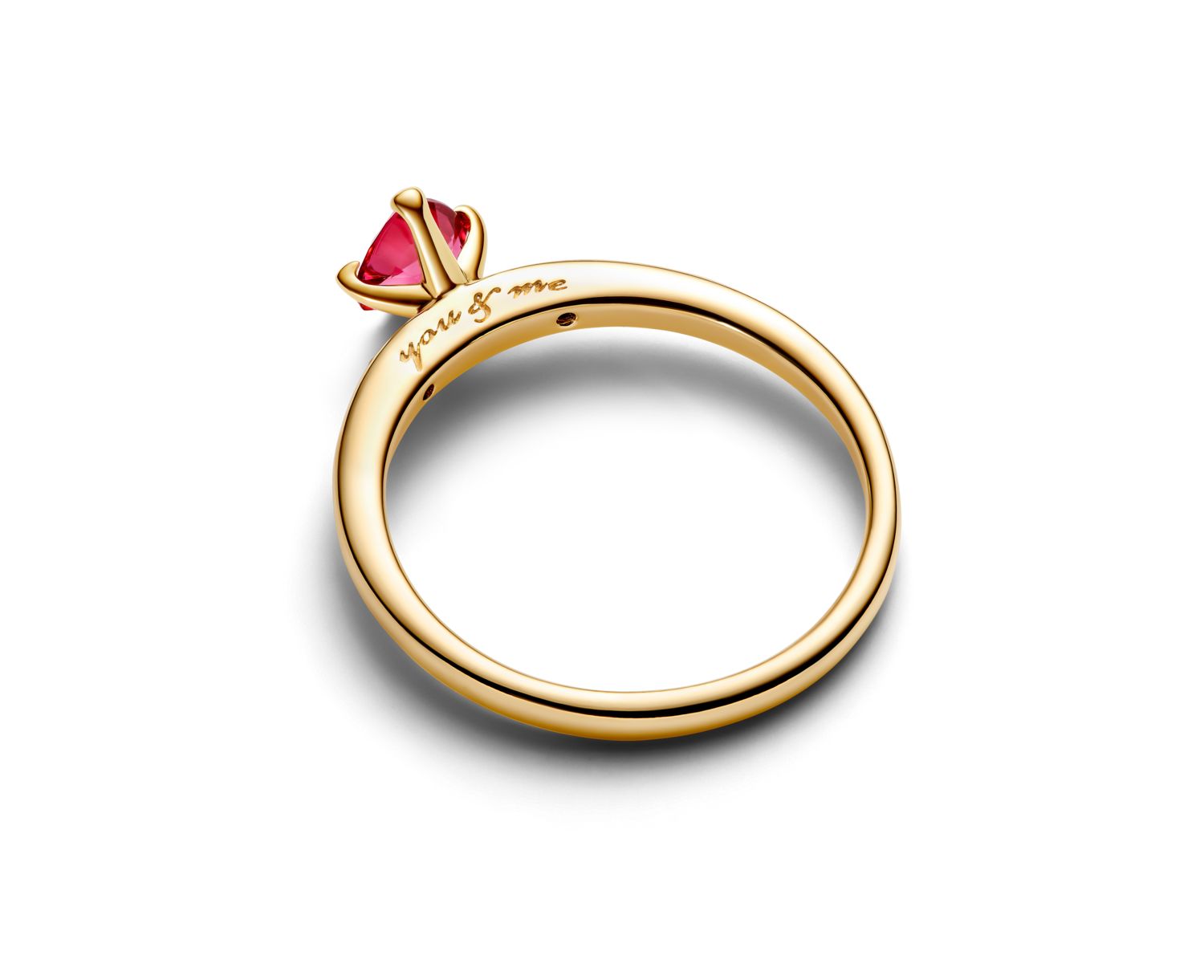 14K Gold Plated Explosion of Love Ring