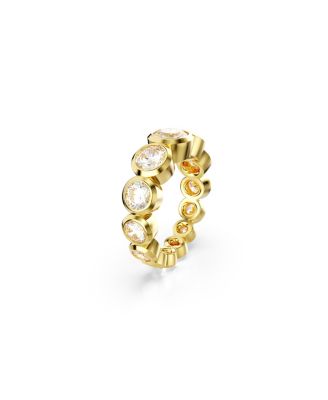 Imber Gold-Tone Plated Mixed Round Cut Ring