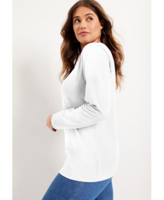 Women's June + Vie Long-Sleeve Crewneck One + Only Tee