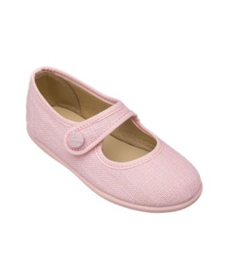 Toddler Girls Linen Mary Jane