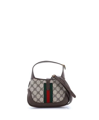 Mini x Gucci The Hacker Project Jackie 1961 Hobo BB Coated Canvas