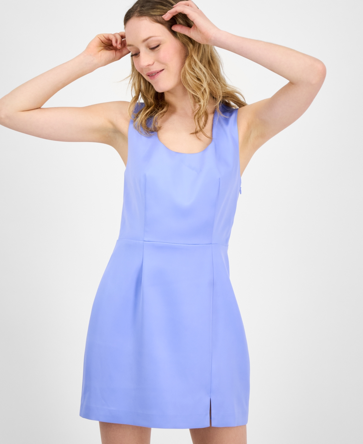 FRENCH CONNECTION WOMEN'S CAREY SATIN MINI DRESS 
