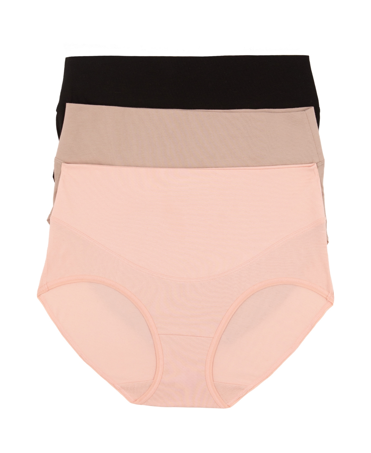 Women's 3-Pack Pima Cotton Control Brief Panty - Evening Sands