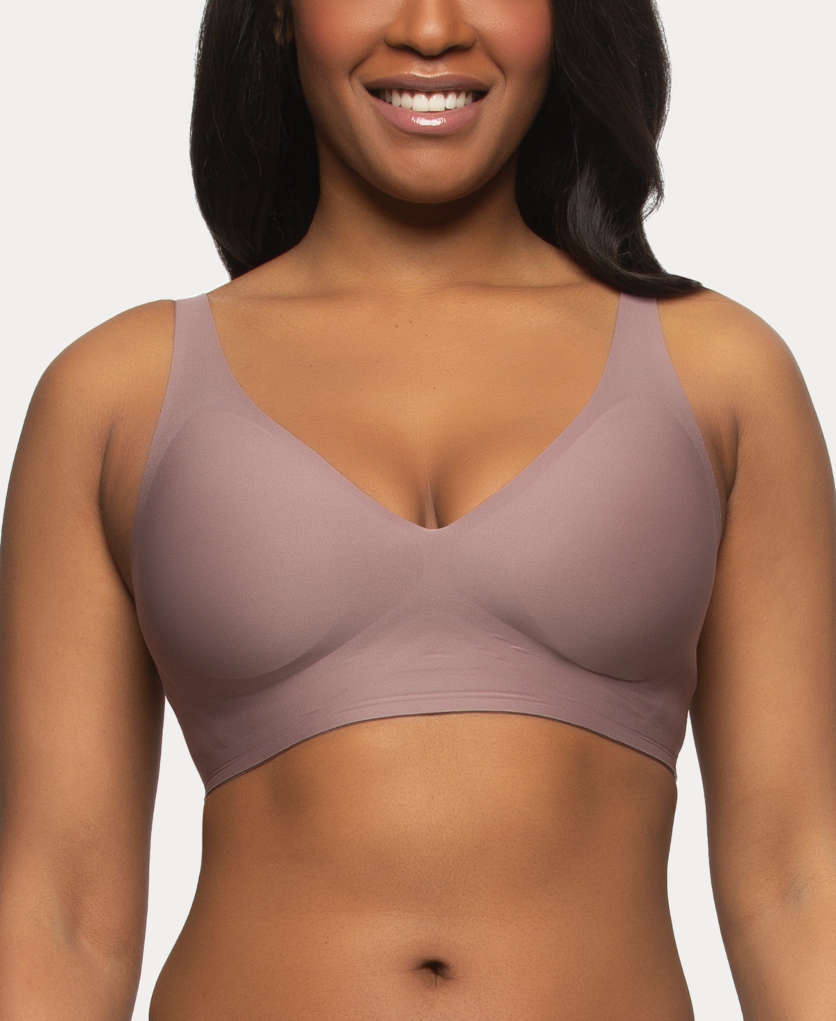 Felina Women's Hint Of Skin Wire Free T-shirt Bra In Gray