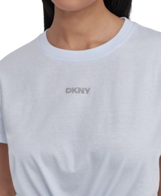 売れ筋商品|||ダナ キャラン ニューヨーク Tシャツ トップス レディース Women's Studded-Logo T-Shirt Citrus DKNY Women's Studded-Logo T-Shirt - Macy's